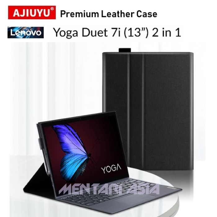 Terlaris Flipcover Lenovo Yoga Duet 7I 13" - Ajiuyu Premium Leather