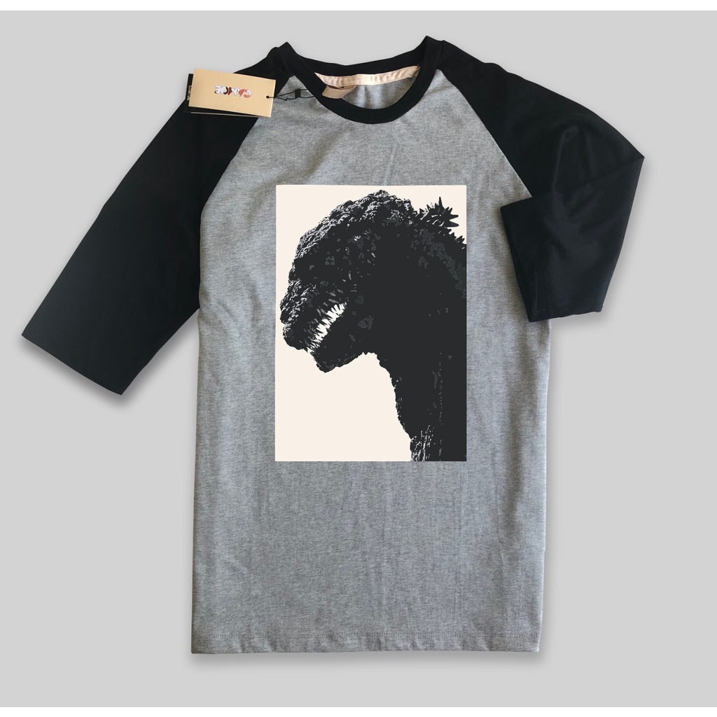 Kaos Raglan Shin Kaiju Godzilla SJHU