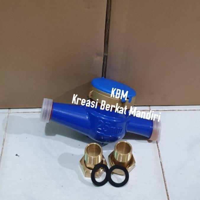 Water Meter 1 Inch / Meteran Air 1" Inch / Flow Meter Air Bersih Dn25