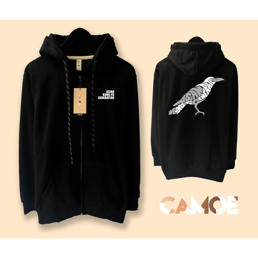 Jaket Hoodie Zipper Musik Asian Kung Fu Generation Japan