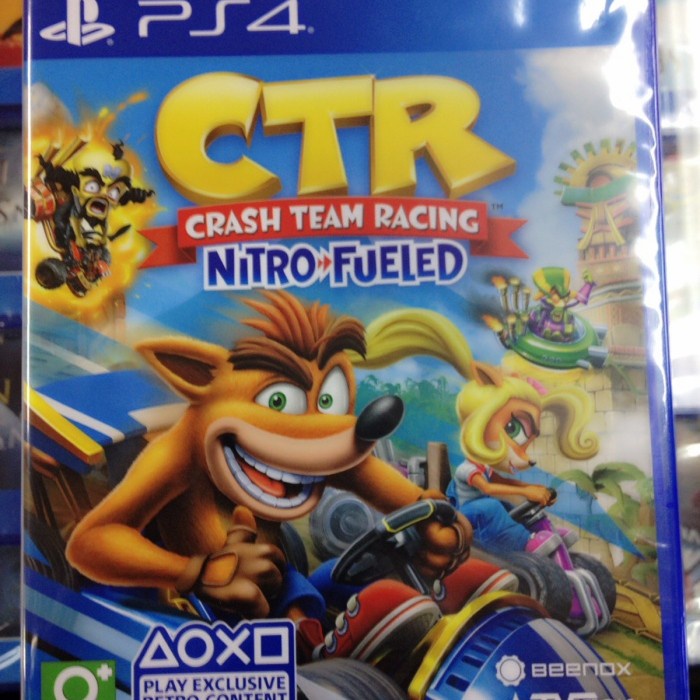 Kaset/Bd Ps4 Ctr/ Crash Team Racing Nitro Fueled