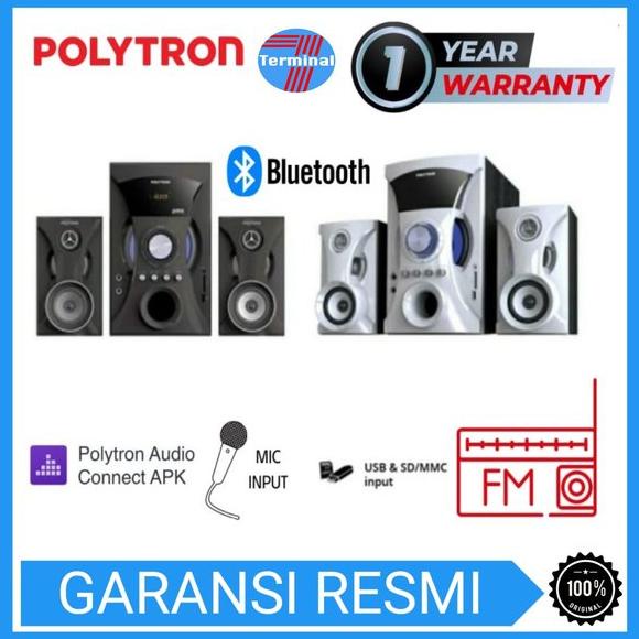 Polytron Multimedia Audio PMA-9505 BLUETOOTH SUBWOOFER AKTIF