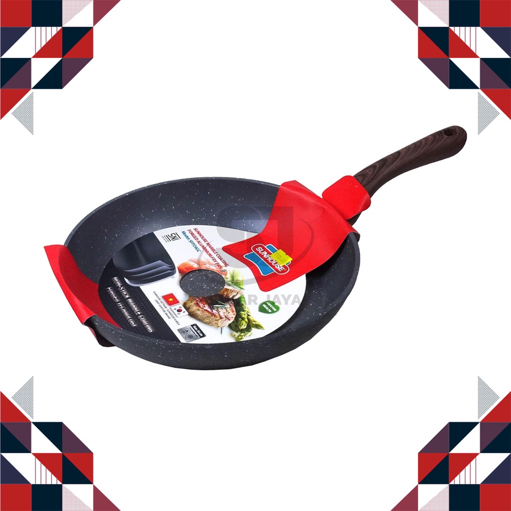 Wajan Penggorengan Serbaguna/ Wajan Teplon Anti Lengket/ Wajan Teplon Penggorengan/ Frypan SFP28GC