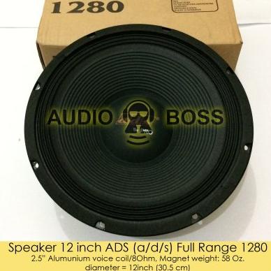 FREE ONGKIR Speaker ADS Full Range 12 inch 1280 - Speaker ADS 12 inch Full Range 1280