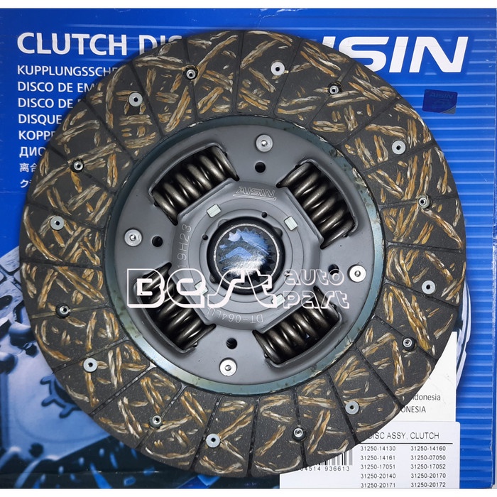 Clutch Disc Kampas Plat Kopling Innova Fortuner Hilux Bensin Aisin Jpn Star