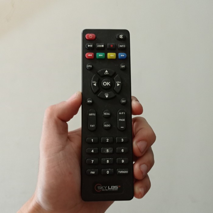 Remot Remote Dekoder Original SKY LBS TV