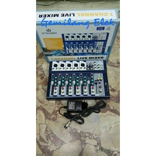HARGA DISKON Mixer Audio CRIMSON F7-USB 7 Channel