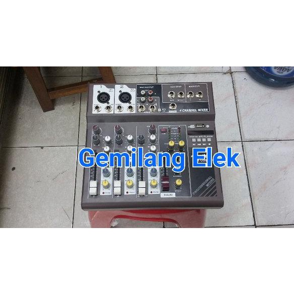 MIXER AUDIOLINE F4 USB (4 ch)