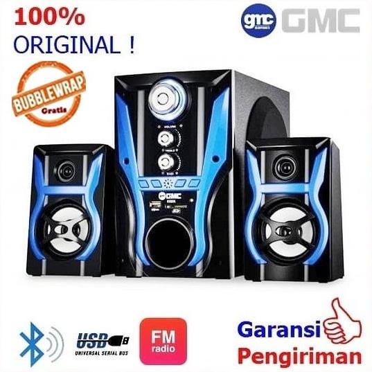 TERBARU Speaker Aktif Bluetooth GMC 888 K