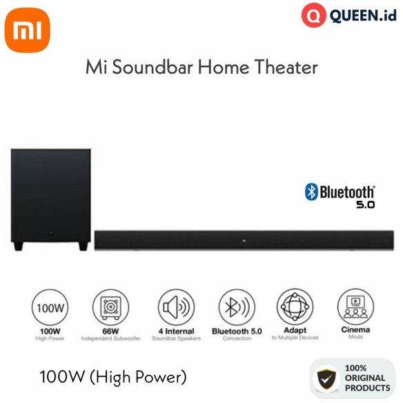 BEBAS ONGKIR Xiaomi Soundbar Home Theater 2.1 Subwoofers 100W Bluetooth Speaker 5.0