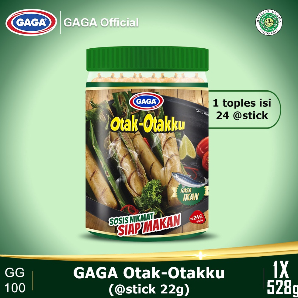 

Star 7.7 GAGA Otak - Otakku 21gr 1 Toples isi 24+2 pcs (GG100)