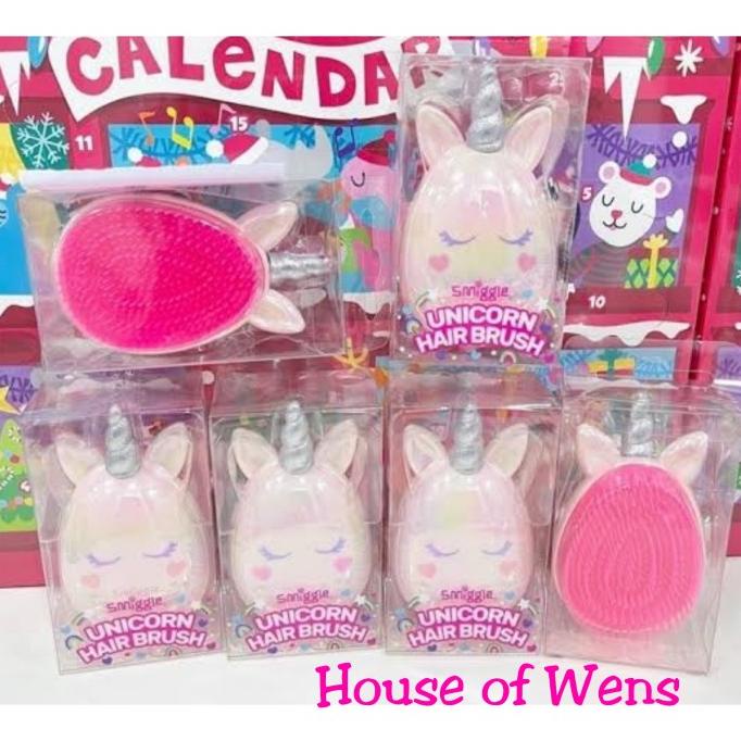 Smiggle Unicorn Hair Brush Original - Sisir Smiggle Unicorn Original