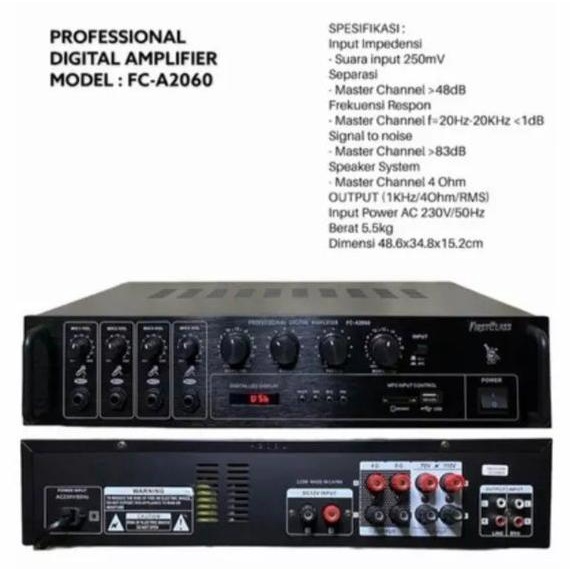 GARANSI Amplifier TOA MASJID / Ampli Masjid firstclass FC A2060 120watt garansi resmi