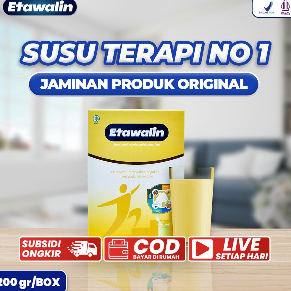 

9.9 Flash Sale ETAWALIN ORIGINAL | Susu Kambing Etawa Tingkatkan Kepadatan Tulang Isi 200gram