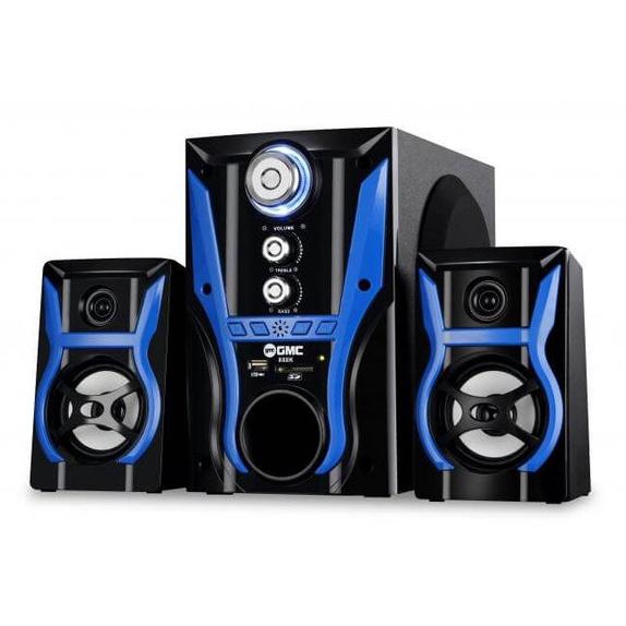 Speaker GMC Salon Aktif Bluetooth USB Memori Original Model Baru