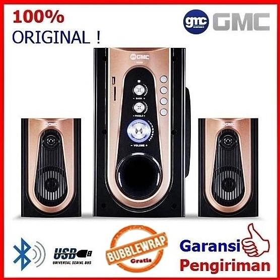 DISKON Speaker Aktif Bluetooth GMC 886 M