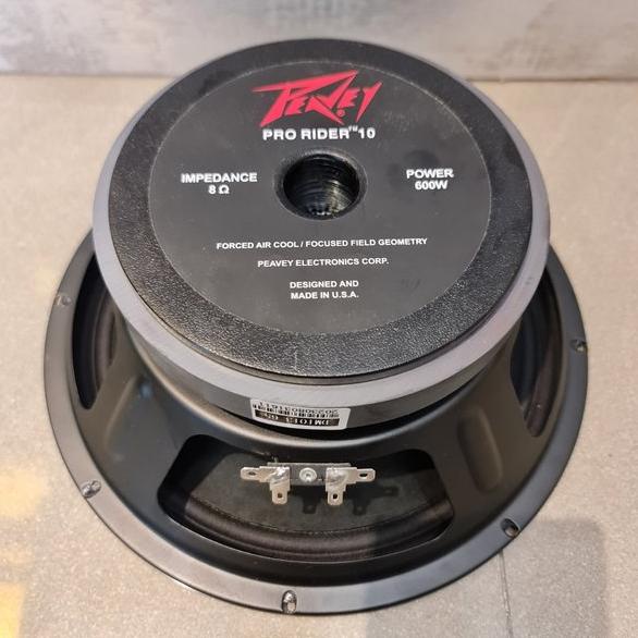 SPEAKER PEAVEY 10 INCH PRO RIDER 600 WATT KOMPONEN Speaker