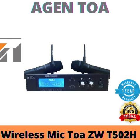 Toa ZW-T502H-AS wireless microphone set