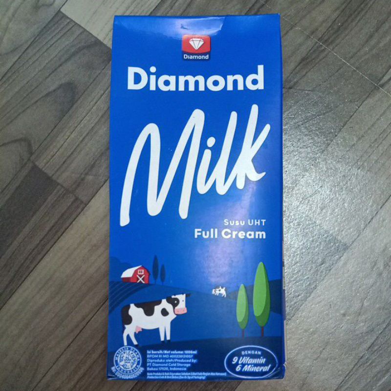 

Susu Full Cream Susu UHT Diamond Milk