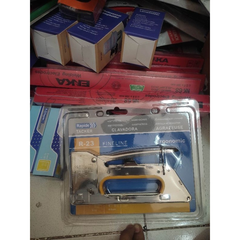 

Rapide R23 Made In Swedia Guntaker Steples Untuk Dekorasi Tenda Dan Jok