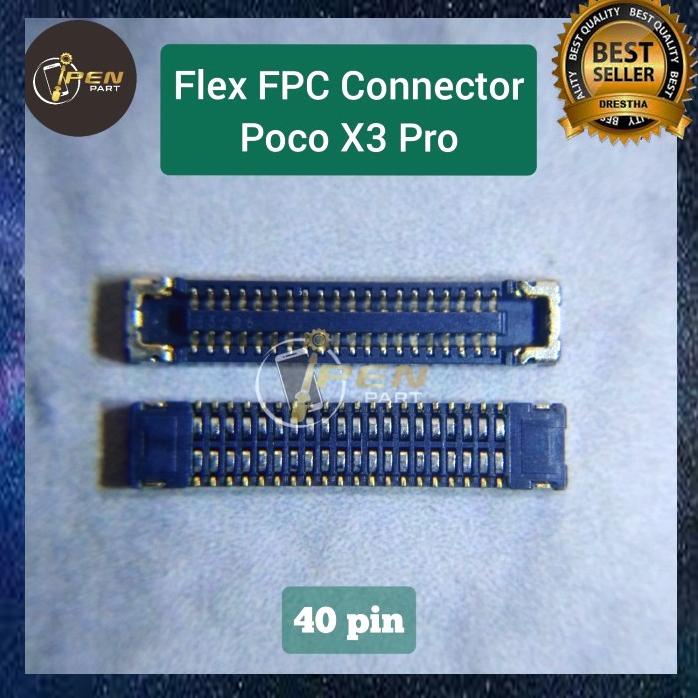 Socket Konektor Fpc Flex Poco X3 Pro 0Rry Soket Connector Di Mesin