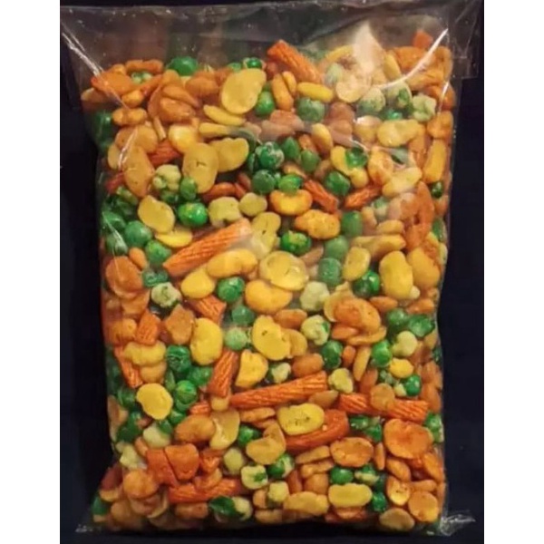 

3.3 sale KACANG CAMPUR/MIX/KACANG JAIPONG MIX BERAT 500 g/SNACK KILOAN