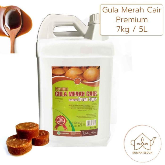 

Premium Palm Sugar Jerigen 7kg - Sirup Gula Aren Murni Asli Cair