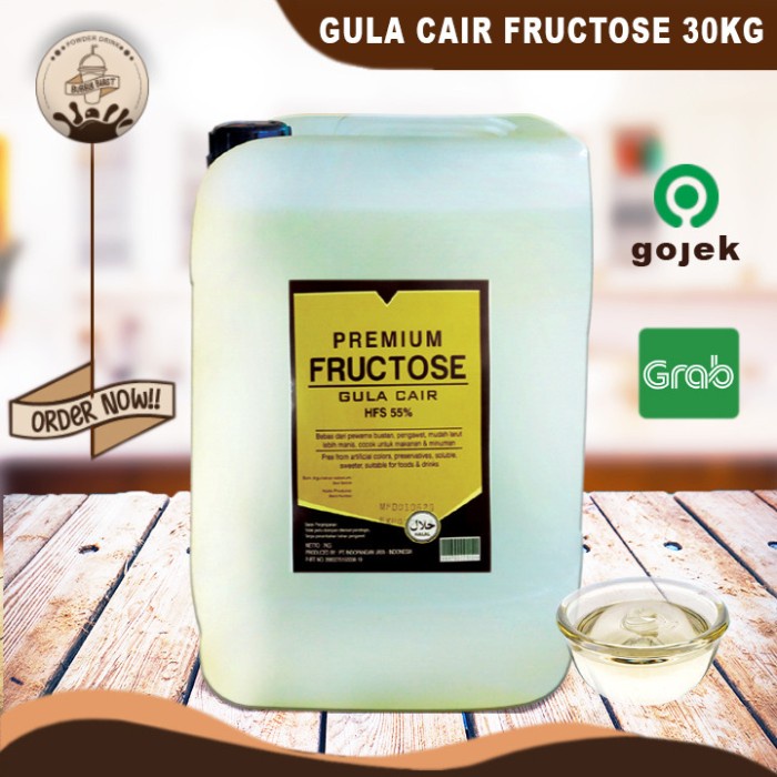 

Fructose Premium / Gula Cair Premium 30Kg (KHUSUS OJOL)