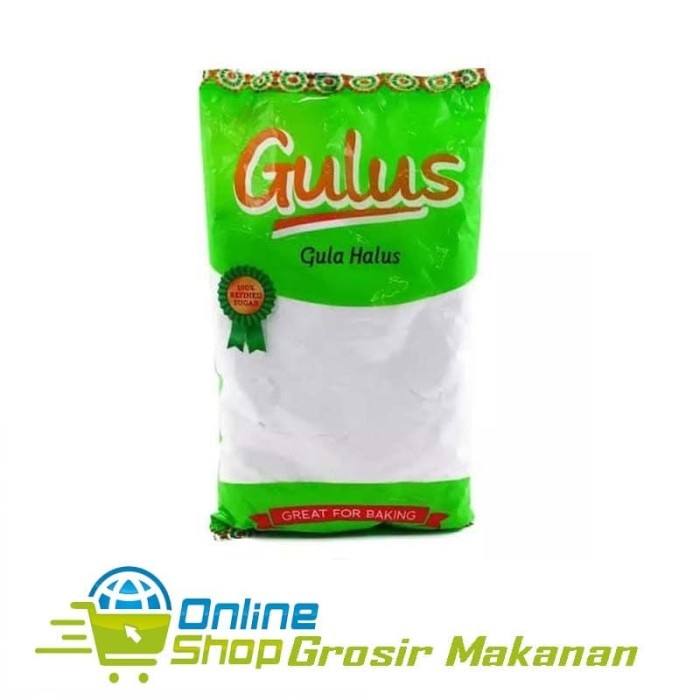 

Bahan Dasar / Gula Tepung / Gula Halus /Gula Bubuk / GULA GULUS 500 Gr