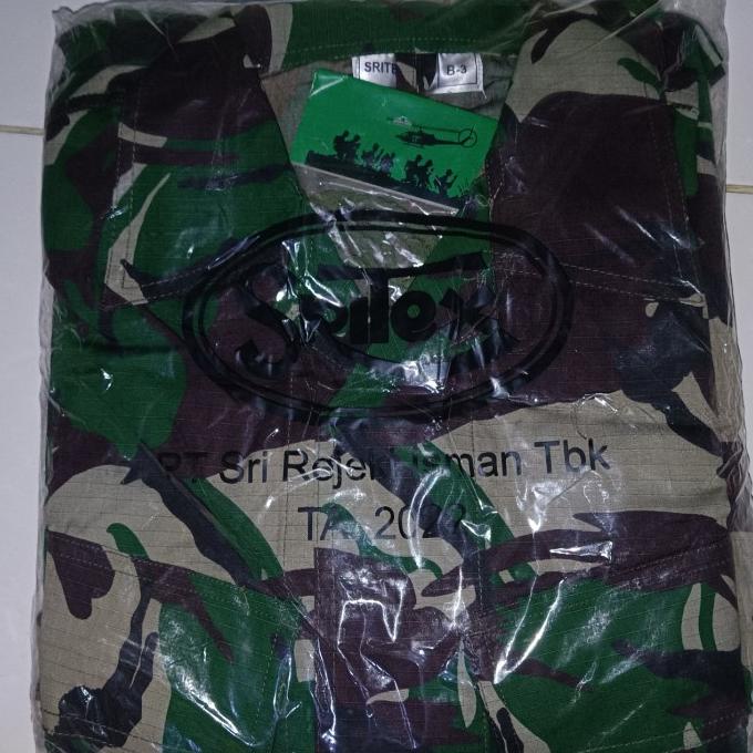 Baju PDL Loreng TNI Asli Jatah