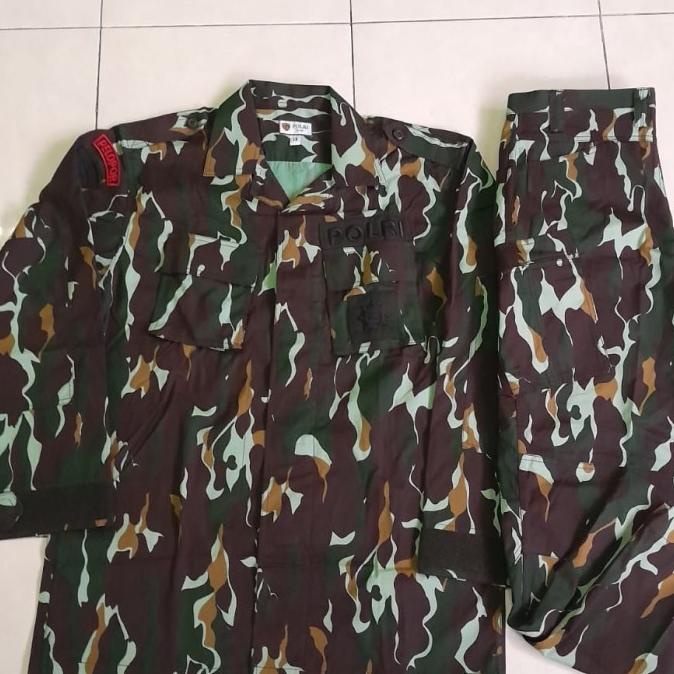 Seragam PDL Tactical Loreng jatah brimob