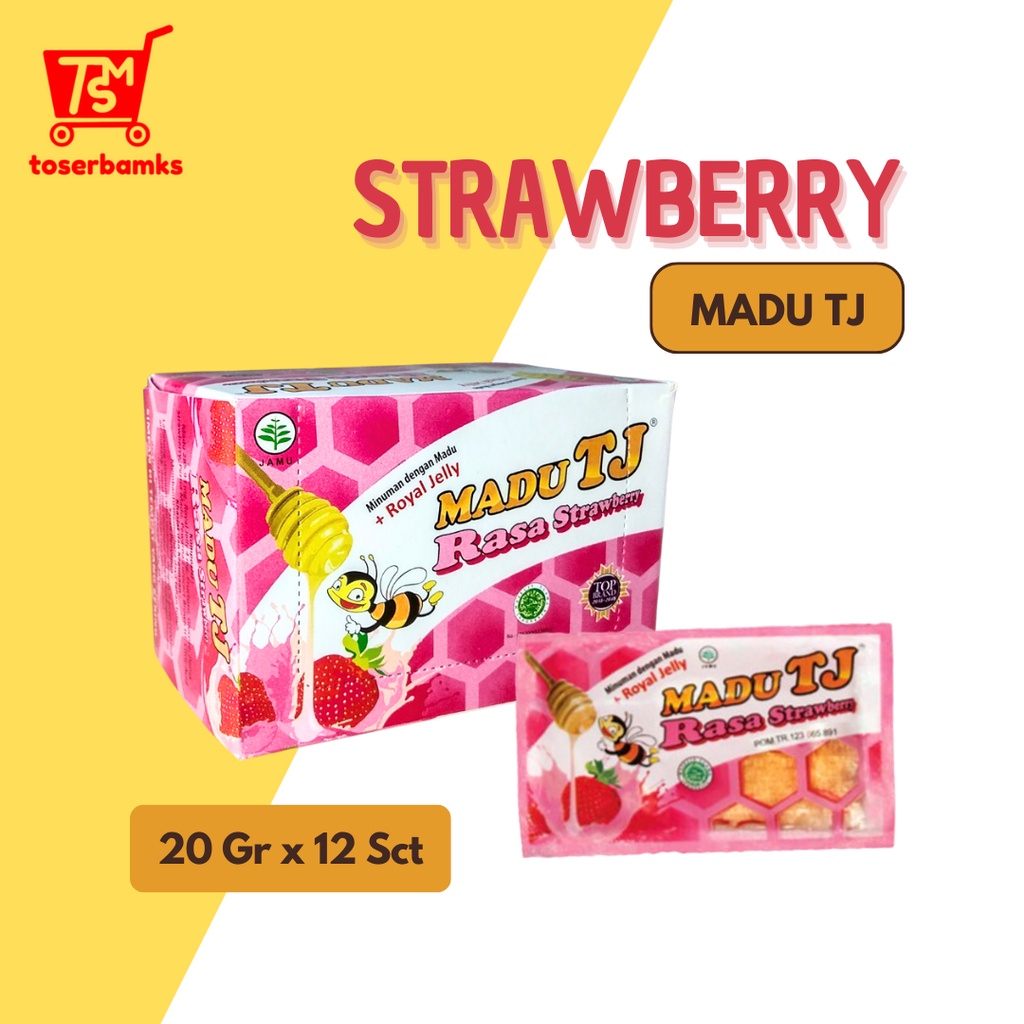 

MADU TJ STRAWBERRY SACH 12X20 GR