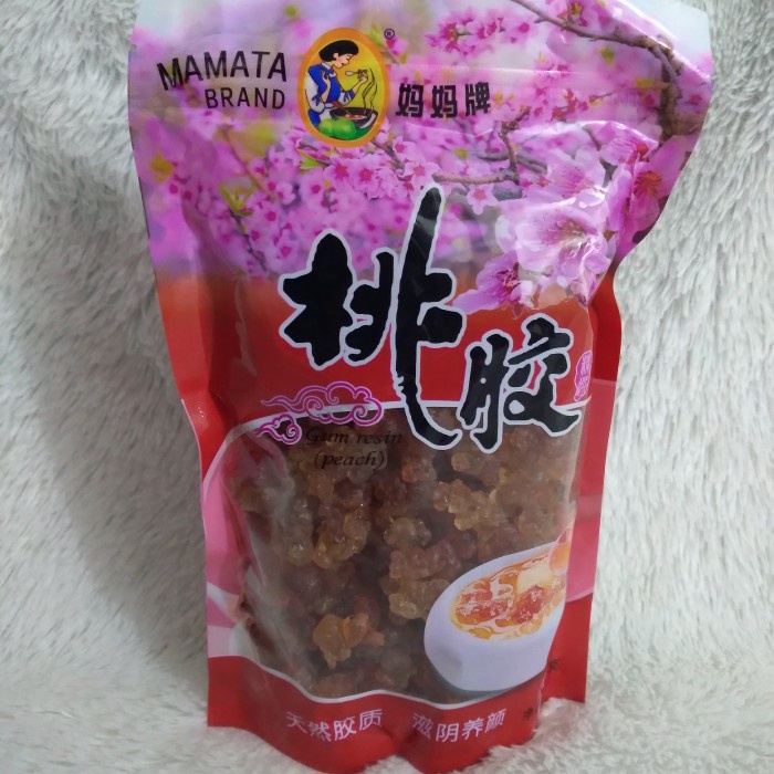 

Peach Gum Mamata 500gram/ Tao Jiao Bersih