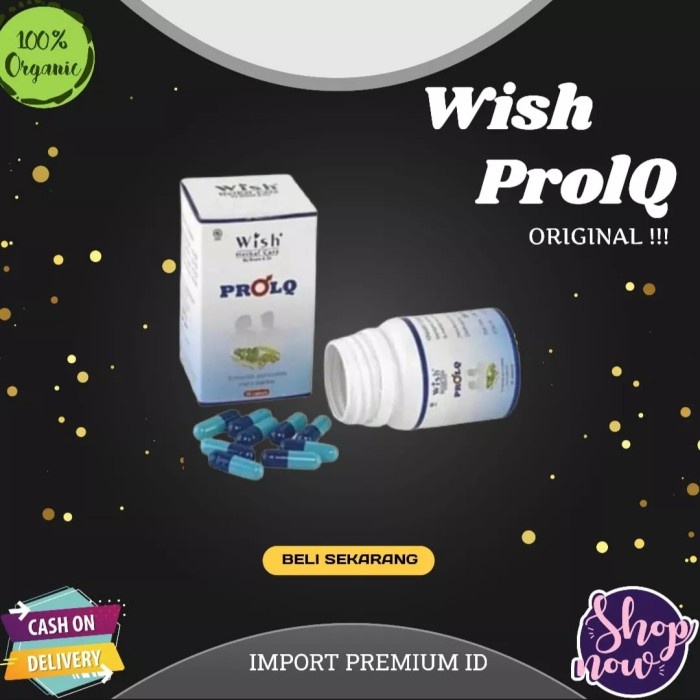 Terlaris wish prolq dr boyke kapsul pro lq wis capsul obat kuat SALE