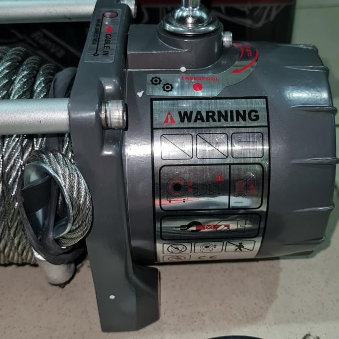 Winch Runva Exw 9500Q Electric Hoist 4300 Kg Katrol Elektrik Original