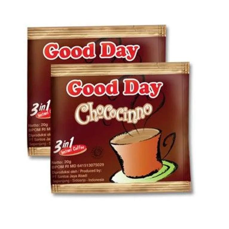 

Terbatas Good Day Chococinno 3 In 1 Coffee Intsan Sachet - 10Pcs X 20Gr Kkt