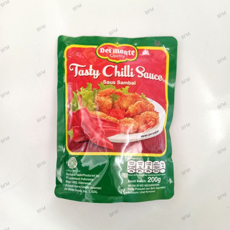 

Del monte Tasty Chilli Sauce 200 Gr