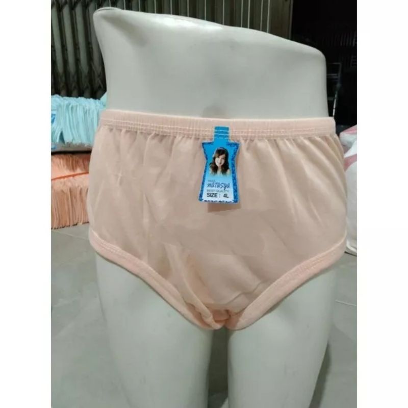 12pcs Celana dalam Wanita L.XL.XXL.3XL CD HAID TERMURAH/CELANA DALAM WANITA DEWASA BAHAN LICIN TERLA