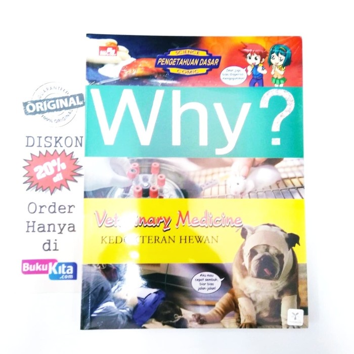 MUST HAVE BUKU WHY? VETERINARY MEDICINE TERBARU