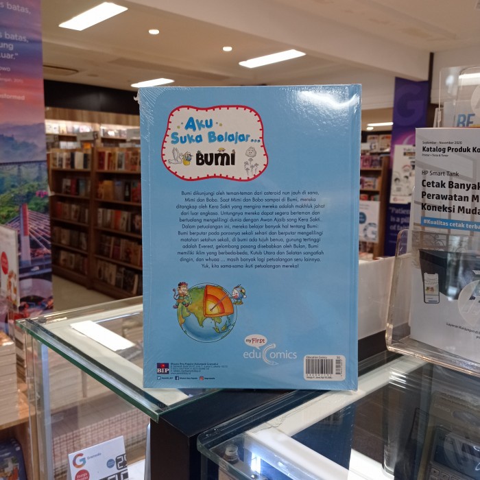 DISKON SPESIAL EDUCOMICS AKU SUKA BELAJAR BUMI - ORIGINAL GRAMEDIA TERMURAH