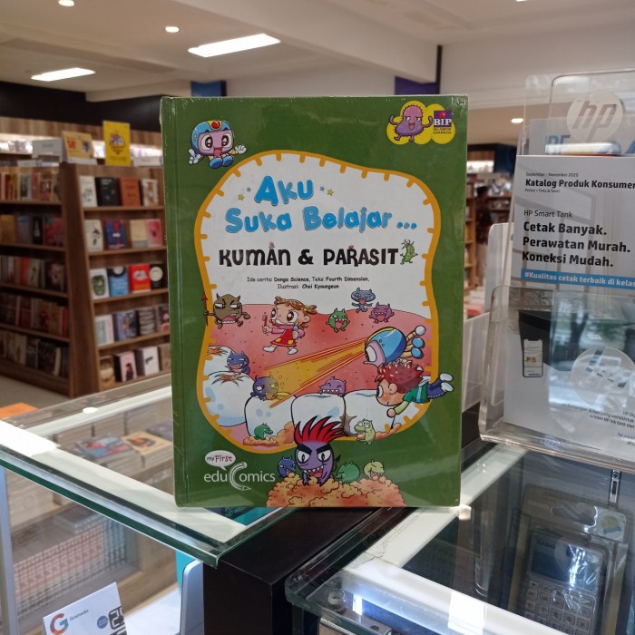 FLASH SALE EDUCOMICS AKU SUKA BELAJAR KUMAN DAN PARASIT - ORIGINAL GRAMEDIA TERLARIS
