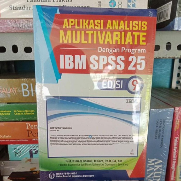 MUST HAVE SPSS 25 EDISI 9, ORIGINAL, IMAM GHOZALI TERMURAH