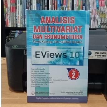 PROMO BUKU ANALISIS MULTIVARIAT DAN EKONOMETRIKA EVIEWS 10 - IMAM GHOZALI TERMURAH