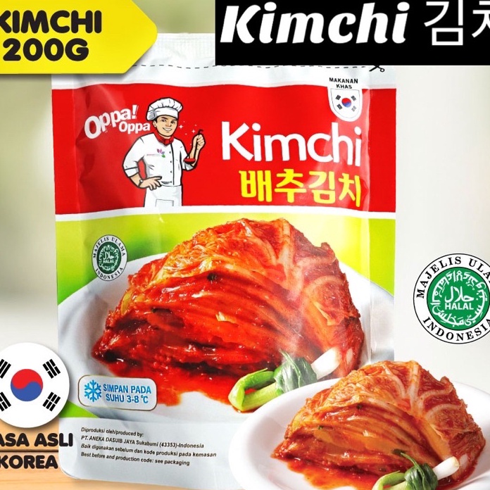 

NTVC2990 9.9 BRANDS FESTIVAL Kimchi Sawi Fresh Halal Oppa Korea 200 gram