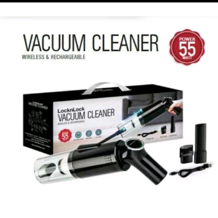 LOCK N LOCK WIRELESS VACUUM CLEANER - PENYEDOT DEBU PORTABLE ORIGINAL BEST QUALITY