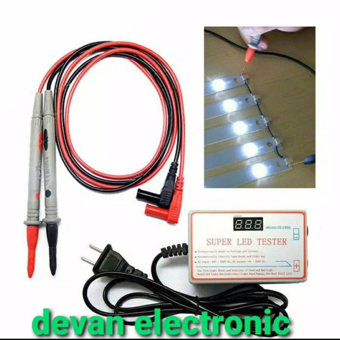 Alat Test Backlight Tv - Tester Led Tv Otomatis 300V - Tester Led Tv