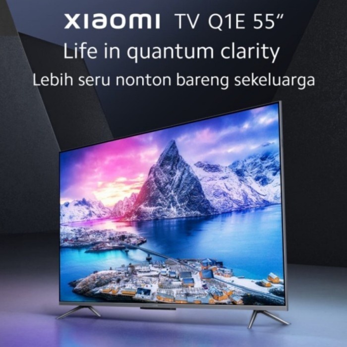 Xiaomi Mi Tv Q1E 55 Inch Qled Bezel Less 4K Ultra Hd Android Tv 55Q1E