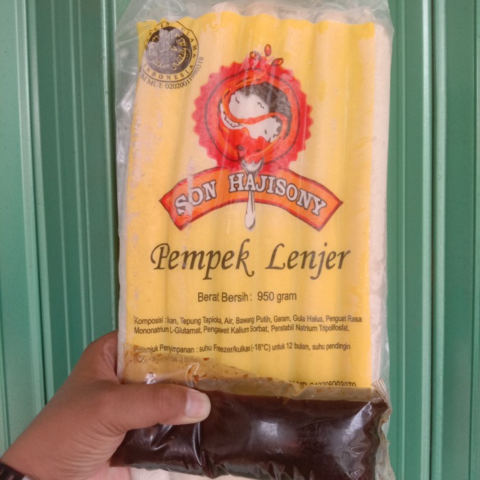 

PEMPEK LENJER SONY LAMPUNG / SON HAJISONY / SONI + CUKO