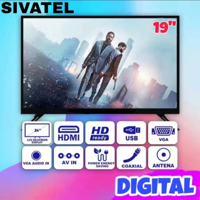Terlaris Tv Led 19 Inch Hd Ready Smart Tv Televisi Murah