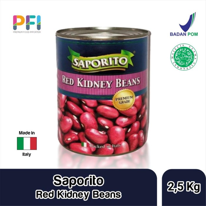 

SAPORITO RED KIDNEY BEANS BRAND ITALY 2,5 KG